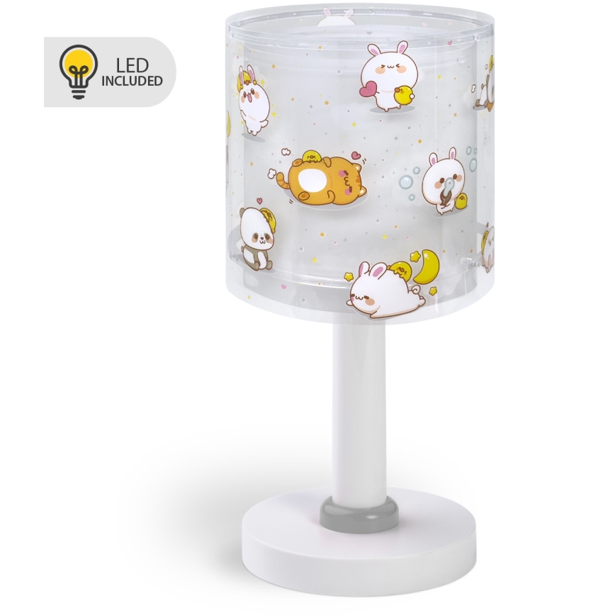Dalber 41761E - LED Kids' Lamp KAWAII FRIENDS 1xG4/4W/230V grey