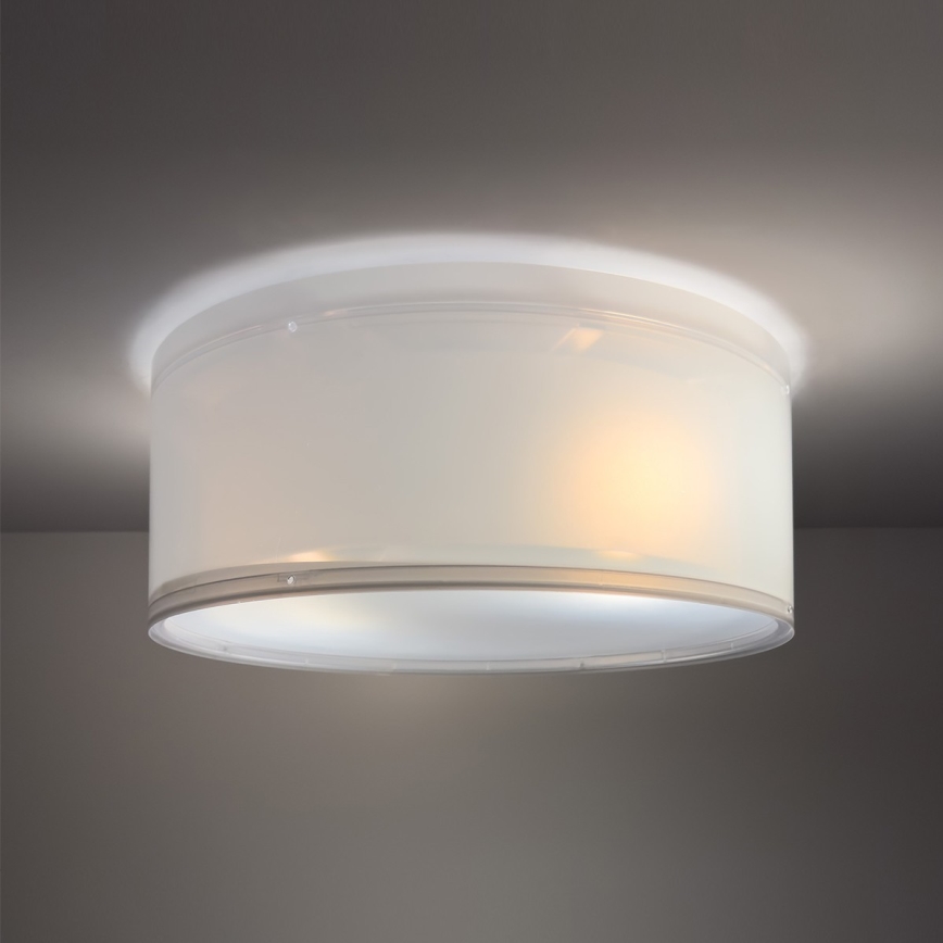 Dalber 42006E - Children's ceiling light COLOR LIGHT 2xE27/15W/230V white