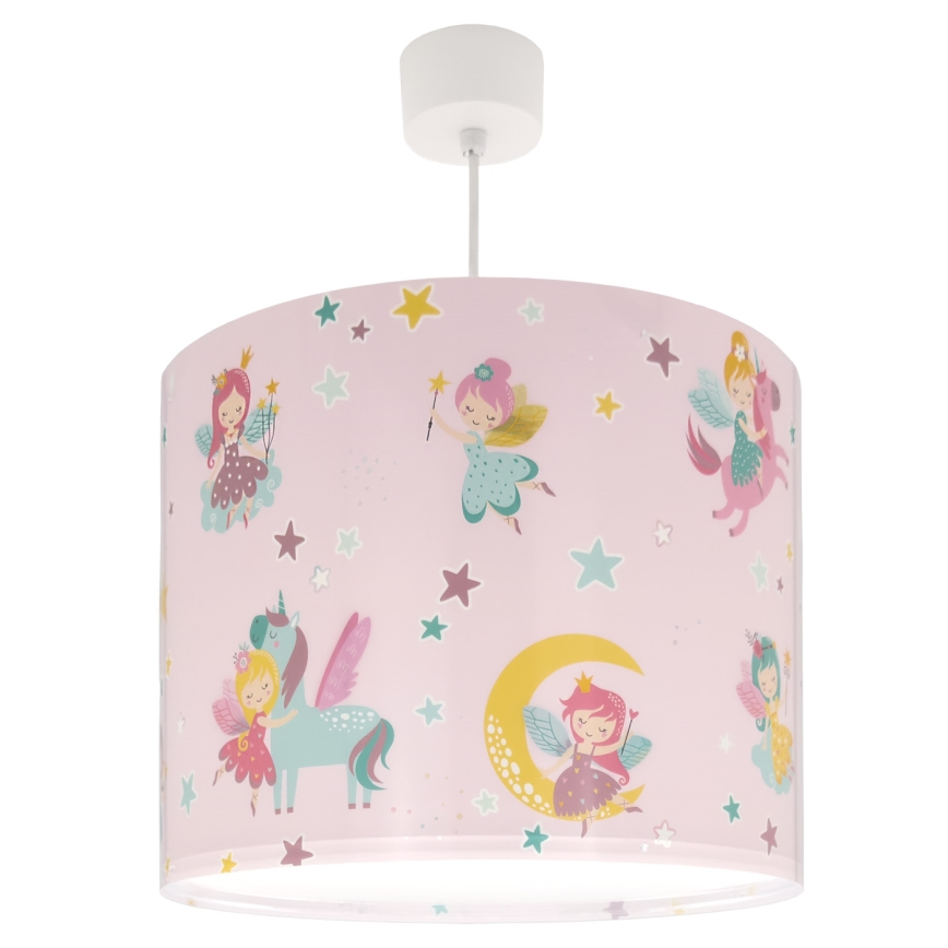 Dalber 42492 - Children's chandelier FAIRY DREAMS 1xE27/15W/230V