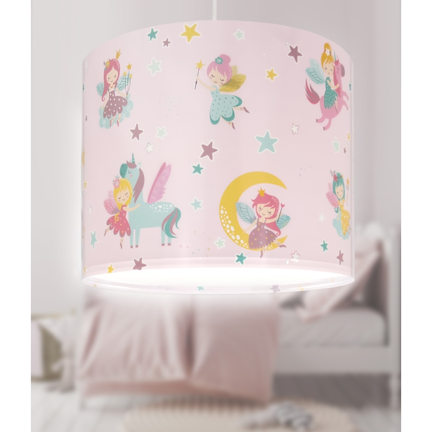 Dalber 42492 - Children's chandelier FAIRY DREAMS 1xE27/15W/230V