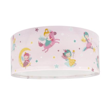 Dalber 42496 - Children's ceiling light FAIRY DREAMS 2xE27/15W/230V