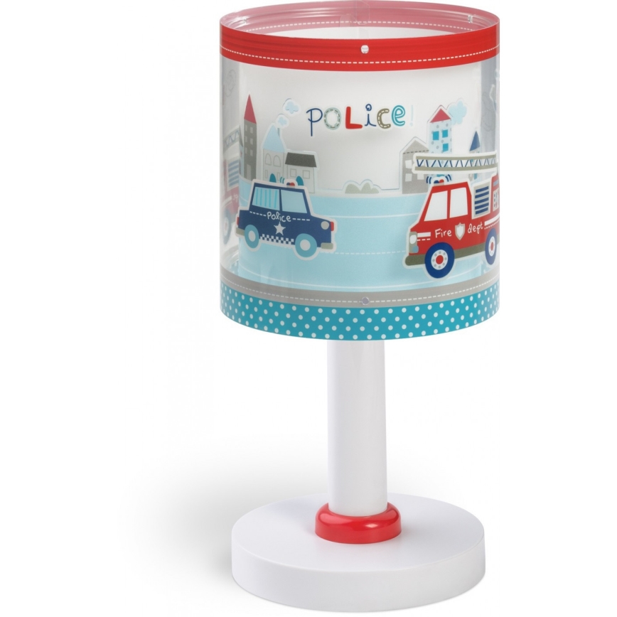 Dalber 60611N - LED Children's Lamp POLICE 1xG4/4W/230V Multicolored