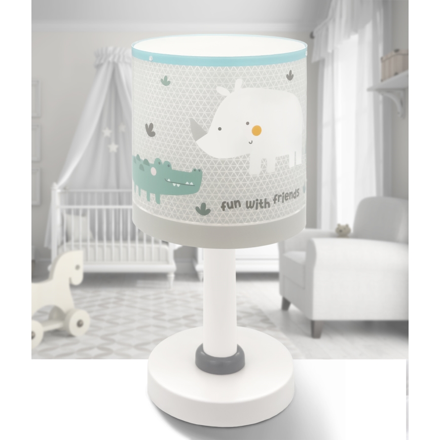Dalber 60621 - Children's small lamp RHICO AND CROCO 1xE14/8W/230V