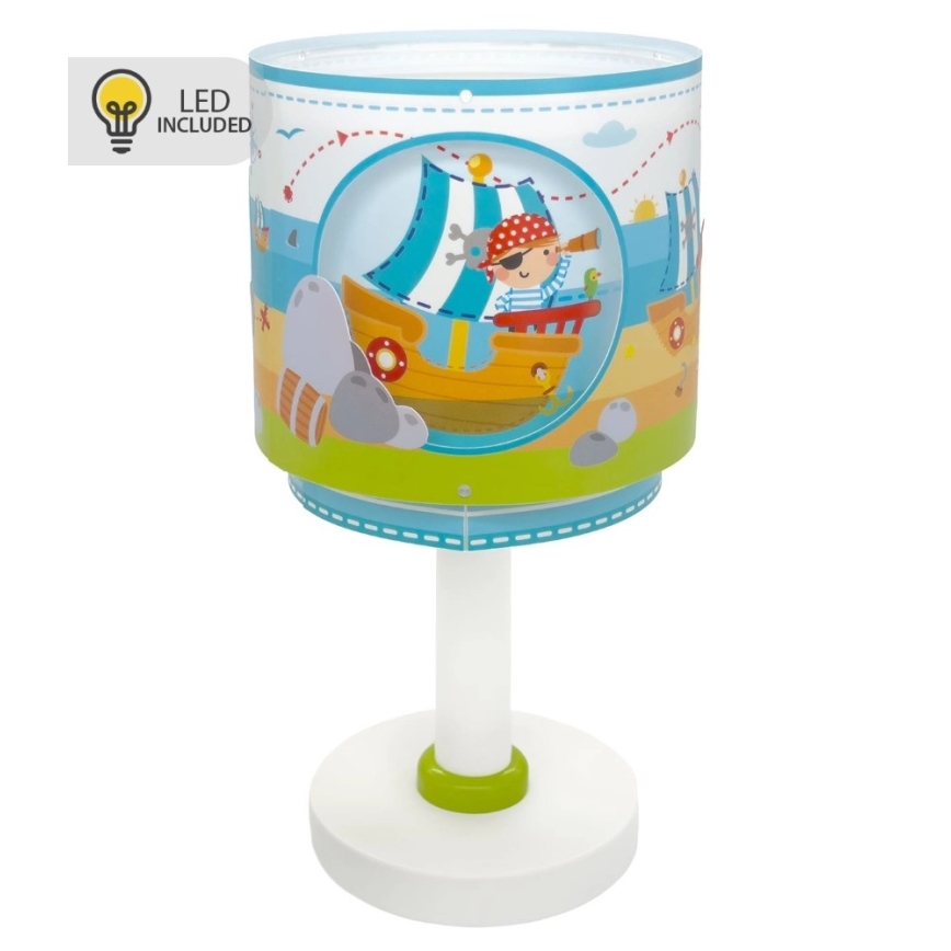 Dalber 60651N - LED Kids' Lamp PIRATE ISLAND 1xG4/4W/230V multicolored
