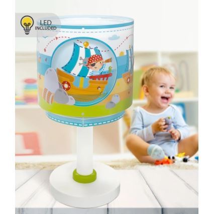 Dalber 60651N - LED Kids' Lamp PIRATE ISLAND 1xG4/4W/230V multicolored