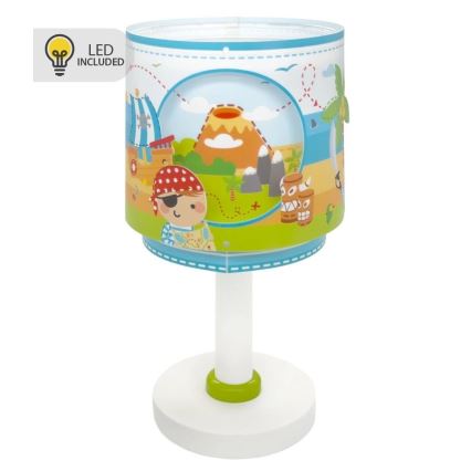 Dalber 60651N - LED Kids' Lamp PIRATE ISLAND 1xG4/4W/230V multicolored