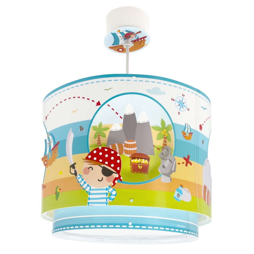 Dalber 60652 - Children's chandelier PIRATE ISLAND 1xE27/15W/230V