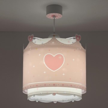 Dalber 61102 - Children's chandelier LITTLE QUEEN 1xE27/60W/230V