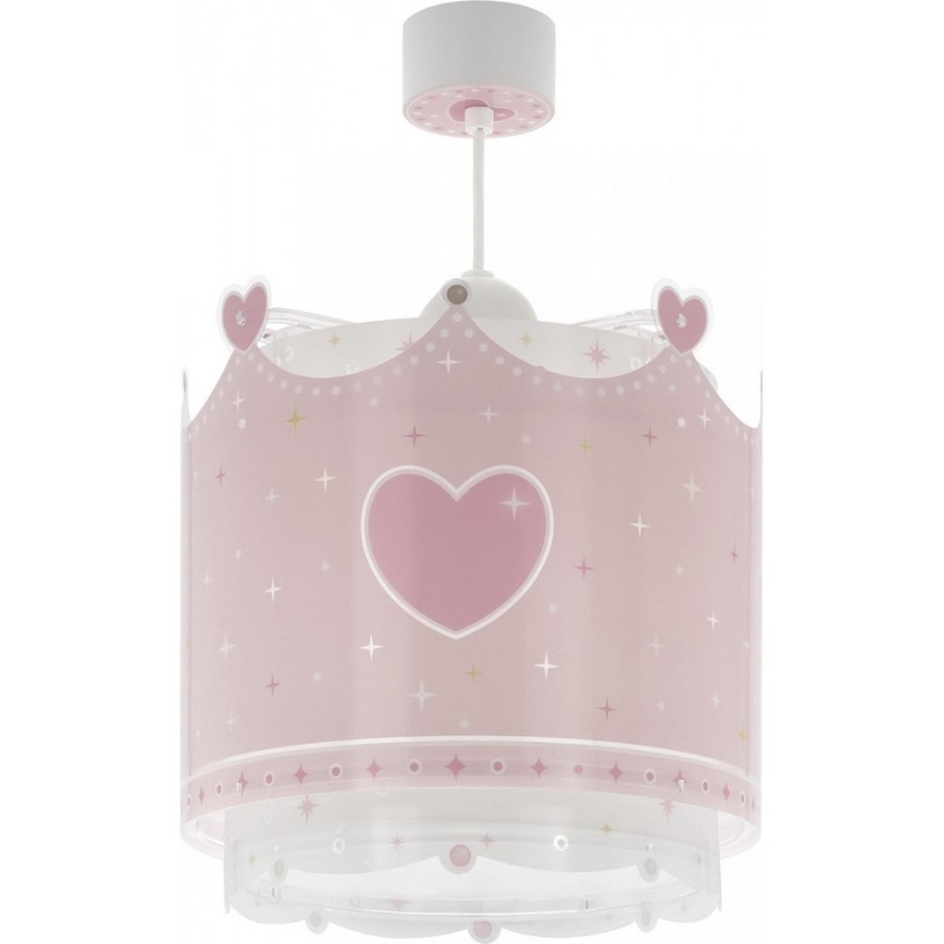 Dalber 61102 - Children's chandelier LITTLE QUEEN 1xE27/60W/230V