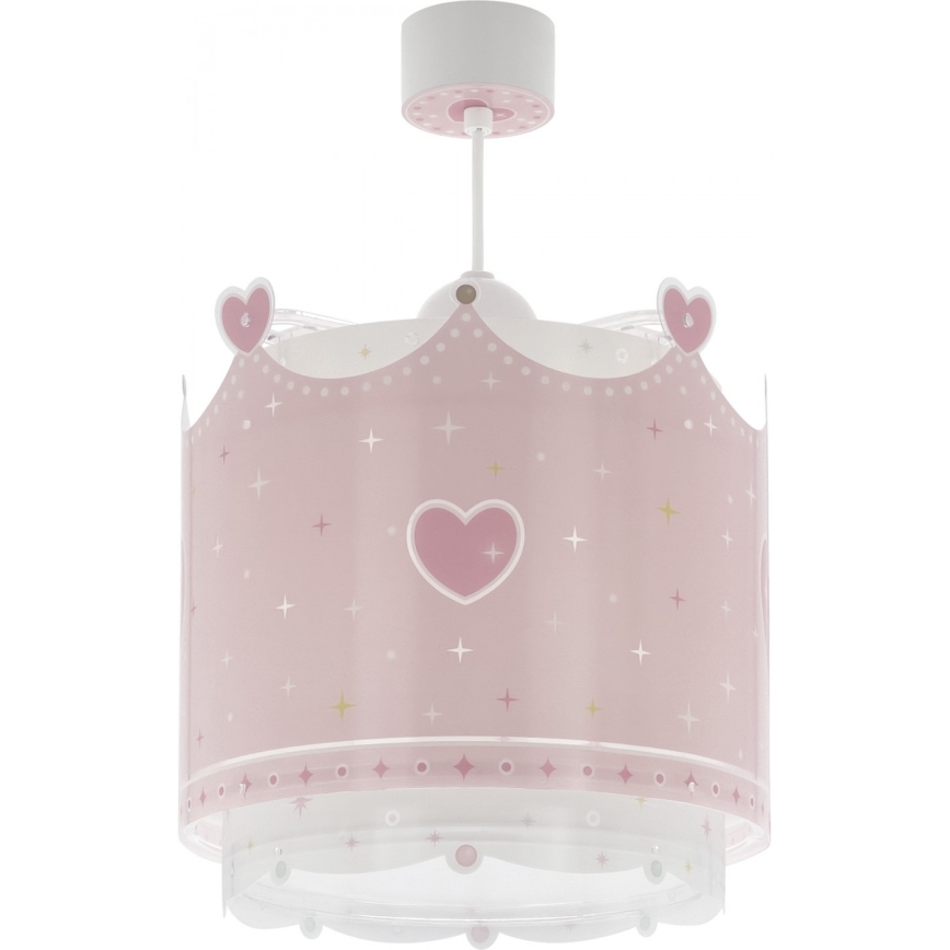 Dalber 61102 - Children's chandelier LITTLE QUEEN 1xE27/60W/230V
