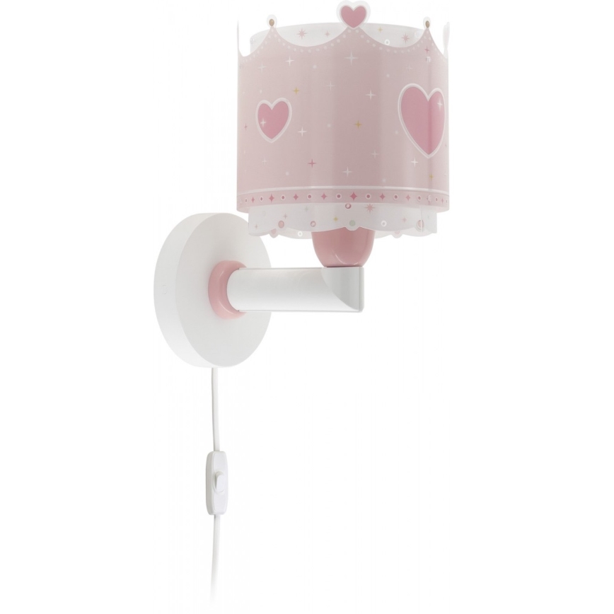 Dalber 61109 - Children's wall light LITTLE QUEEN 1xE27/60W/230V
