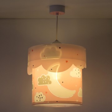Dalber 61232S - Children's chandelier MOON 1xE27/60W/230V