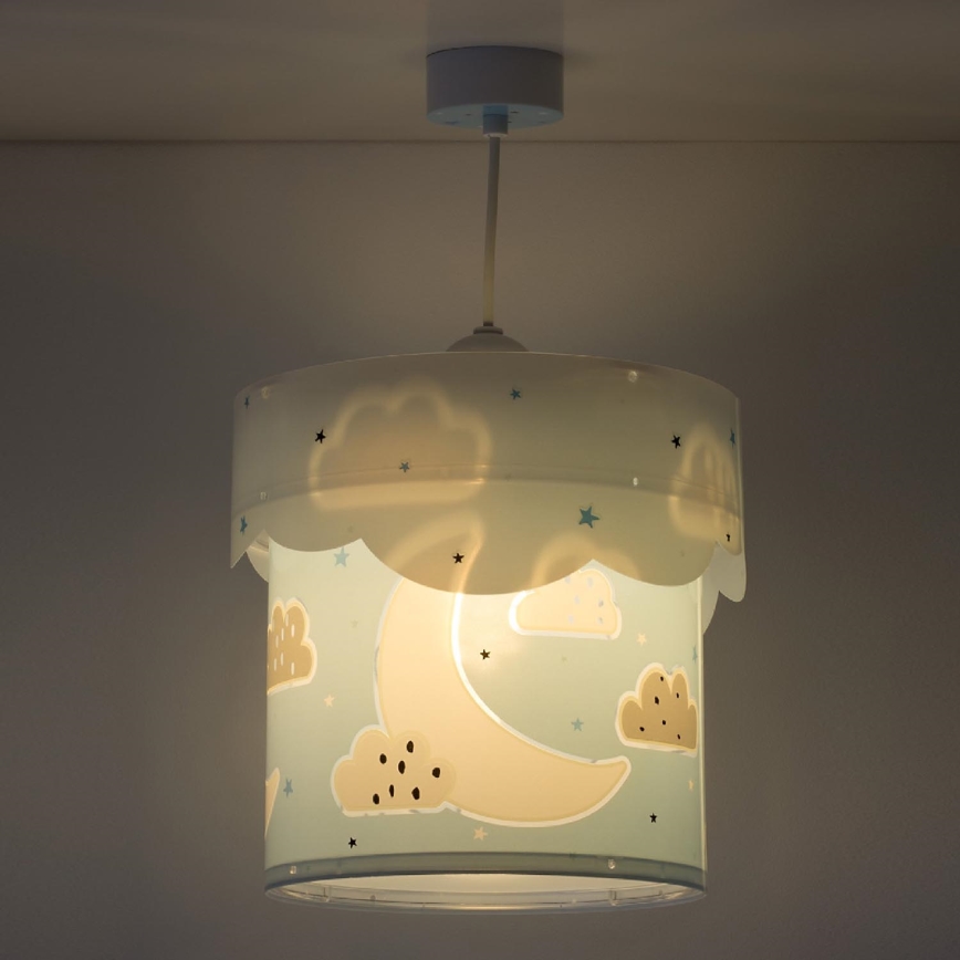 Dalber 61232T - Children's chandelier MOON 1xE27/60W/230V