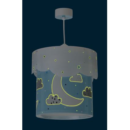 Dalber 61232T - Children's chandelier MOON 1xE27/60W/230V