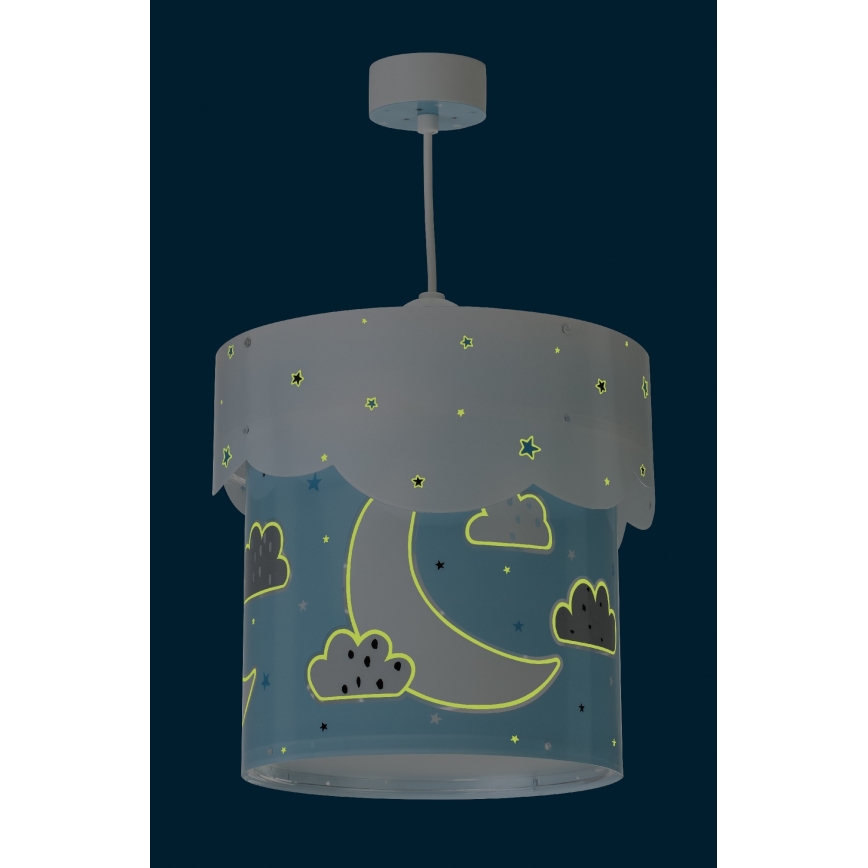 Dalber 61232T - Children's chandelier MOON 1xE27/60W/230V