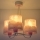 Dalber 61237S - Children's chandelier MOON 3xE27/60W/230V