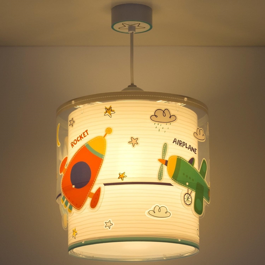 Dalber 61682 - Children's chandelier BABY TRAVEL 1xE27/60W/230V
