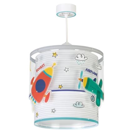 Dalber 61682 - Children's chandelier BABY TRAVEL 1xE27/60W/230V