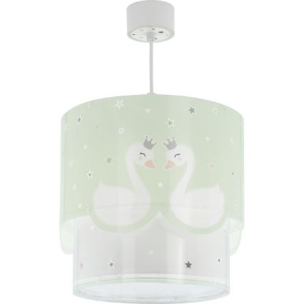 Dalber 61712H - Children's chandelier SWEET LOVE 1xE27/60W/230V green