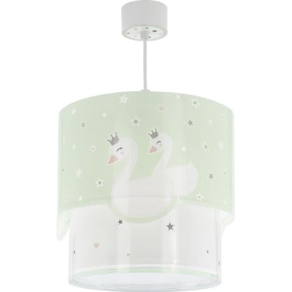 Dalber 61712H - Children's chandelier SWEET LOVE 1xE27/60W/230V green