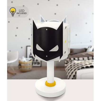 Dalber 61801N - LED Kids' Lamp DARK HERO 1xG4/4W/230V white/black