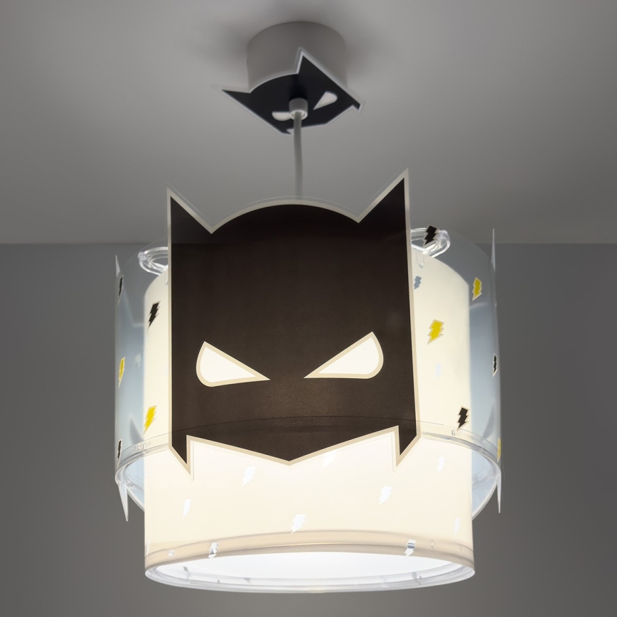 Dalber 61802 - Children's chandelier DARK HERO 1xE27/15W/230V