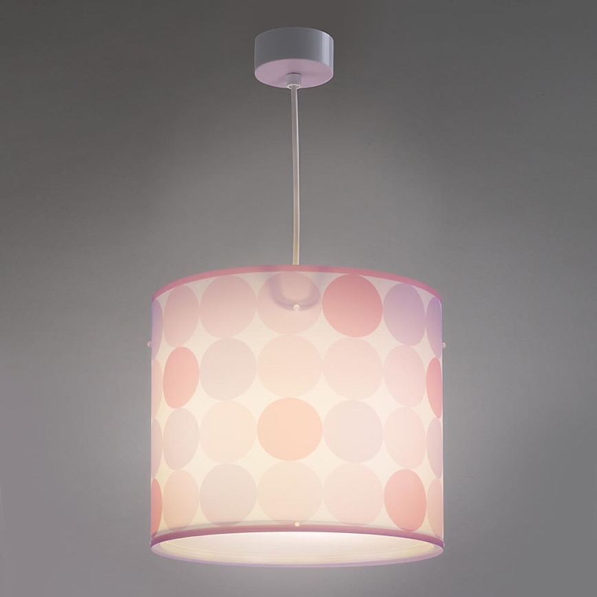 Dalber 62002S - Children's chandelier COLORS 1xE27/60W/230V