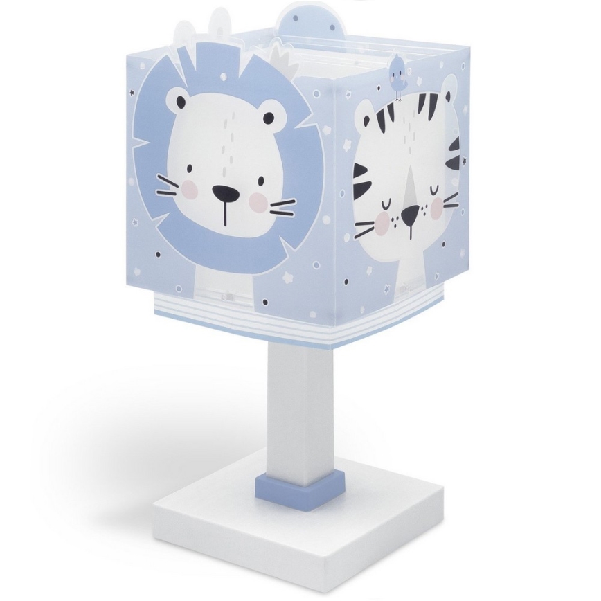 Dalber 63111T - Children's lamp JUNGLE 1xE14/8W/230V blue