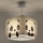 Dalber 63162T - Children's chandelier PANDA 1xE27/60W/230V blue