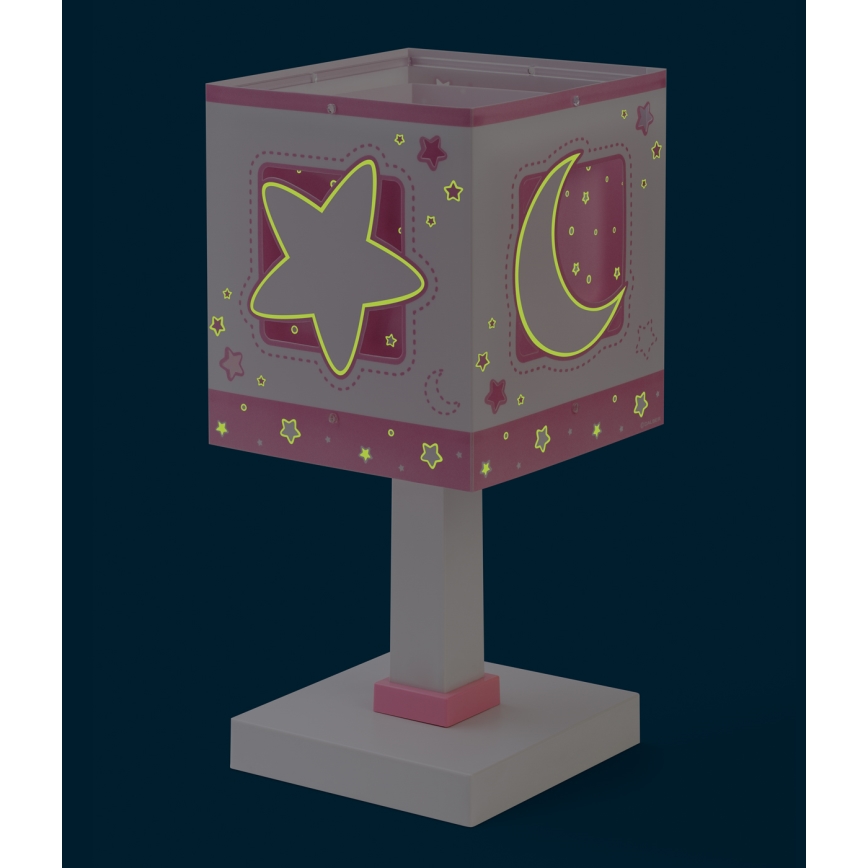 Dalber 63231NS - MOONLIGHT LED Children's Lamp 1xG4/4W/230V Pink