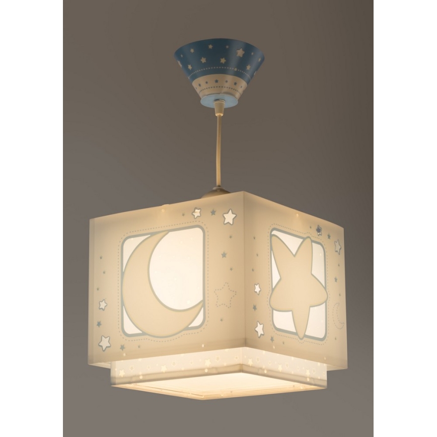 Dalber 63232T - Children's chandelier MOON LIGHT 1xE27/60W/230V