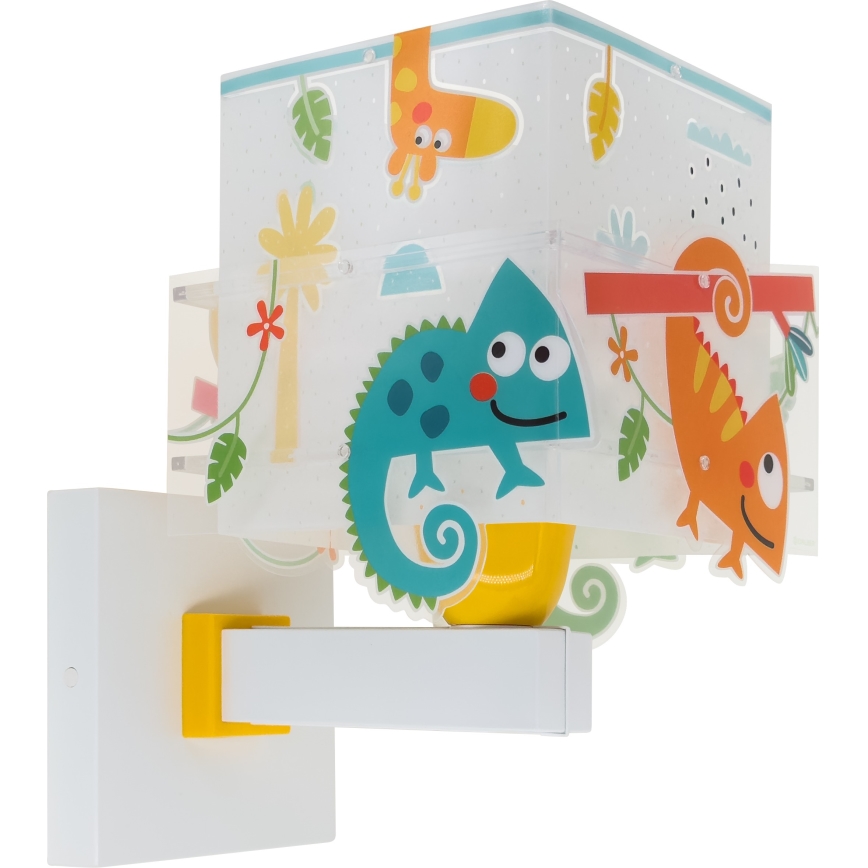 Dalber 63319 - Children's wall light HAPPY JUNGLE 1xE27/15W/230V
