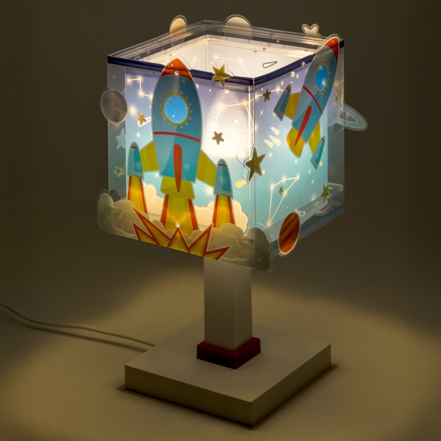 Dalber 63351N - LED Kids' Bedside Lamp ROCKET 1xG4/4W/230V Multicolored