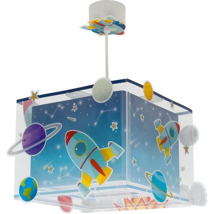 Dalber 63352 - Children's chandelier ROCKET 1xE27/15W/230V