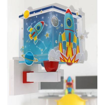 Dalber 63359 - Children's wall light ROCKET 1xE27/15W/230V