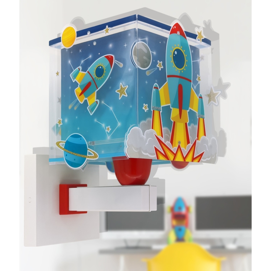 Dalber 63359 - Children's wall light ROCKET 1xE27/15W/230V
