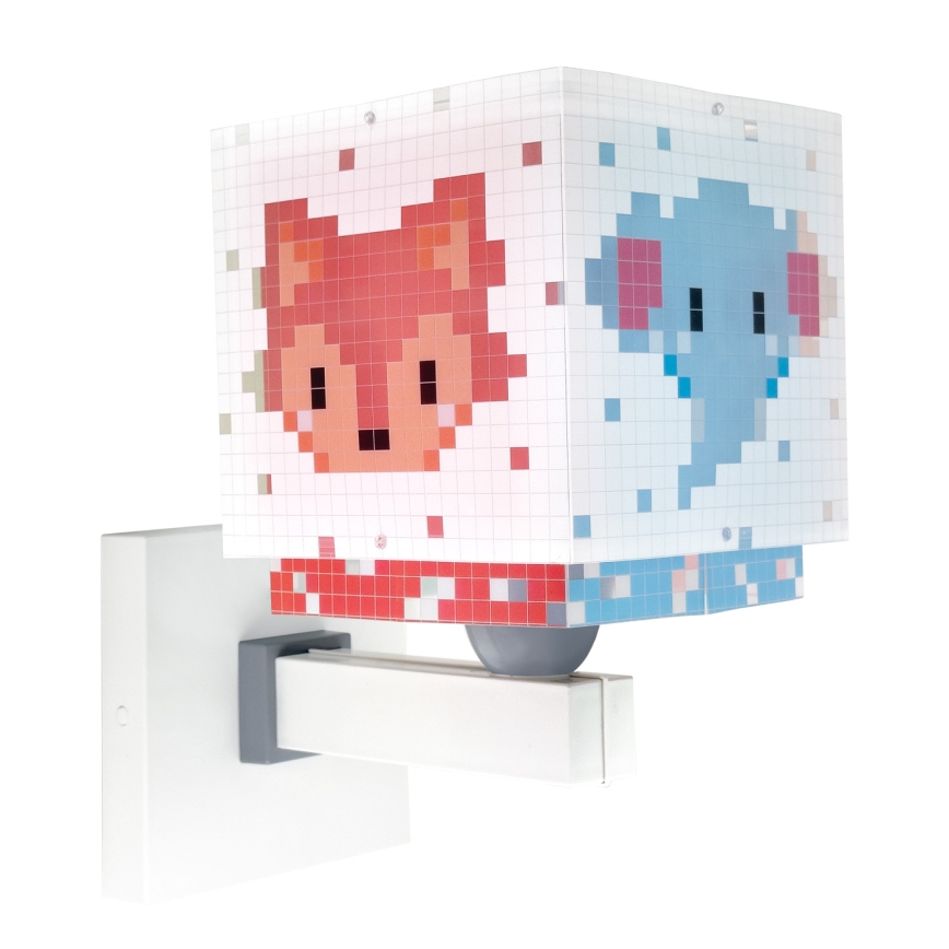 Dalber 63379 - Children's wall lamp LITTLE PIXEL 1xE27/15W/230V