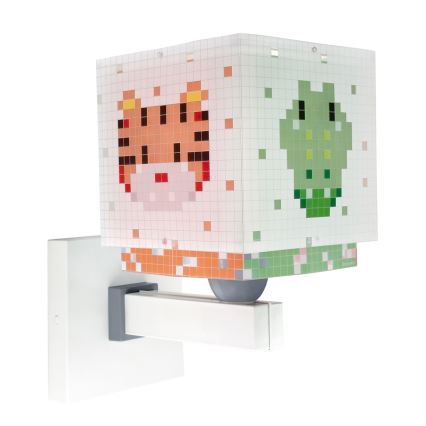 Dalber 63379 - Children's wall light LITTLE PIXEL 1xE27/15W/230V
