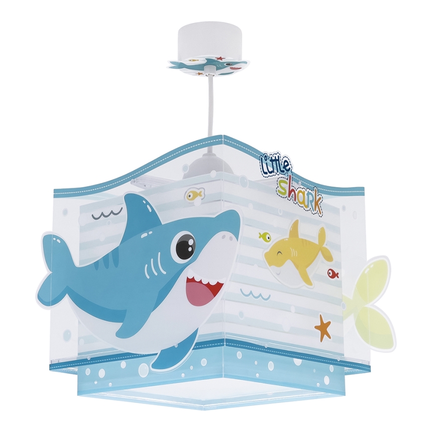 Dalber 63472 - Children's chandelier BABY SHARK 1xE27/60W/230V