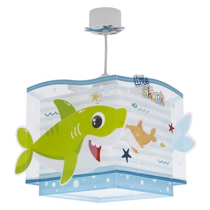 Dalber 63472 - Children's chandelier BABY SHARK 1xE27/60W/230V