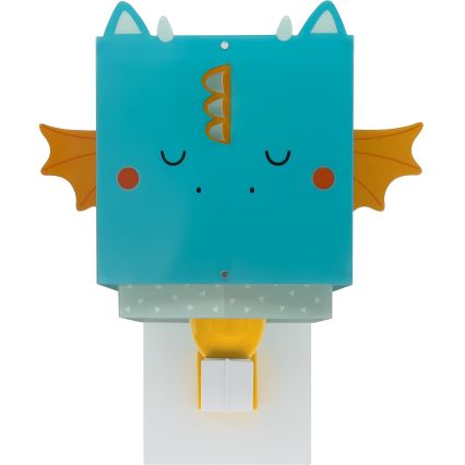 Dalber 64389 - Children's wall light LITTLE DRAGON 1xE27/15W/230V