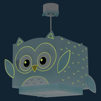Dalber 64392 - Children's chandelier LITTLE OWL 1xE27/60W/230V