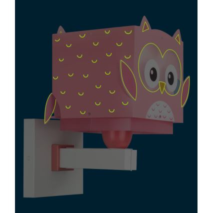 Dalber 64489 - Children's wall light LITTLE FRIENDS 1xE27/15W/230V