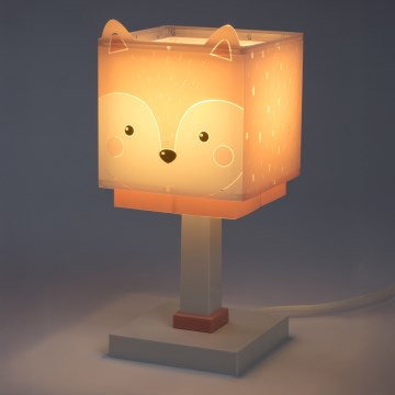 Dalber 64581N - LED Kids' Bedside Lamp LITTLE FOX 1xG4/4W/230V pink