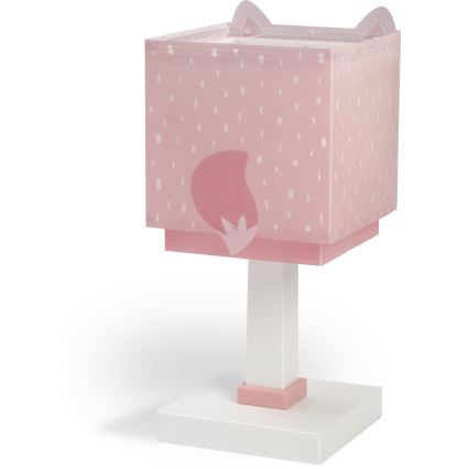 Dalber 64581N - LED Kids' Bedside Lamp LITTLE FOX 1xG4/4W/230V pink