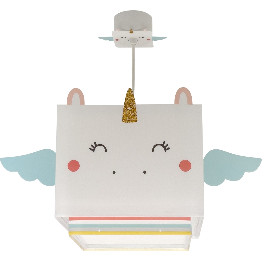 Dalber 64592 - Children's chandelier LITTLE UNICORN 1xE27/15W/230V