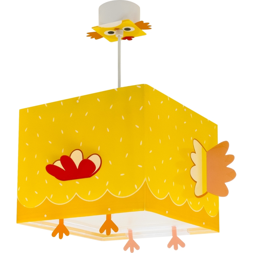 Dalber 64642 - Children's chandelier LITTLE CHICKEN 1xE27/15W/230V