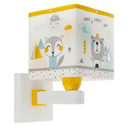 Dalber 73249 - Children's wall light HELLO LITTLE 1xE27/60W/230V