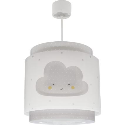 Dalber 76012E - Children's chandelier BABY DREAMS 1xE27/15W/230V grey