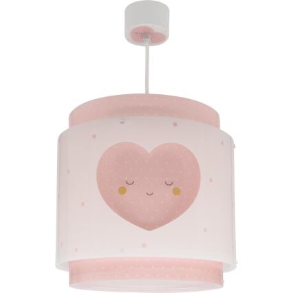 Dalber 76012S - Children's chandelier BABY DREAMS 1xE27/15W/230V pink